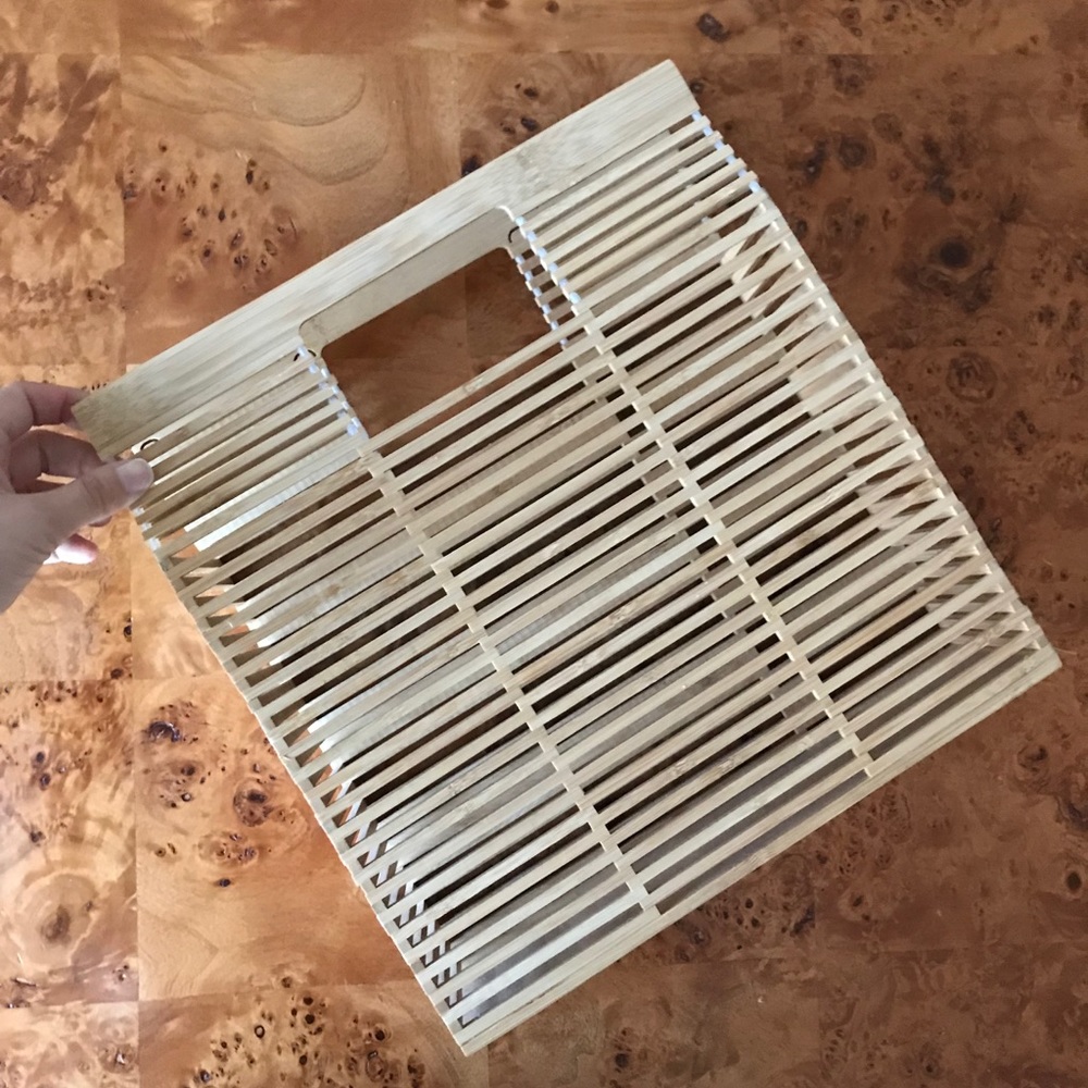 Bamboo Boxy Purse